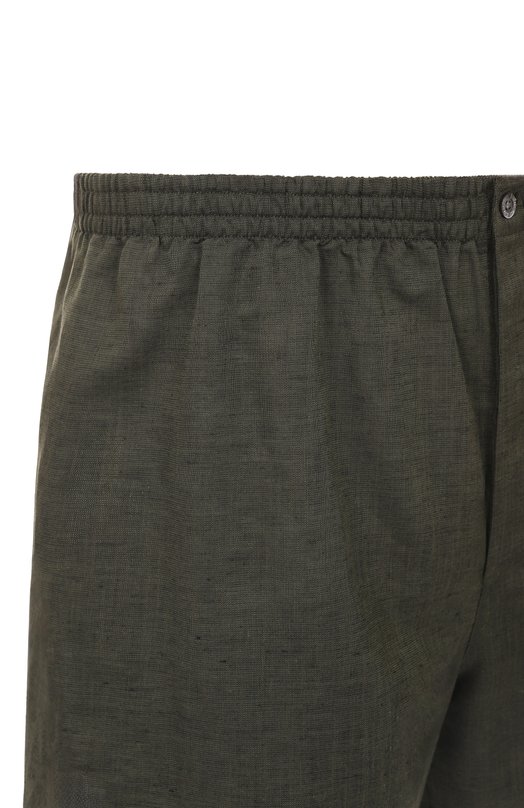 Боксеры изо льна и хлопка Zimmerli 75101 Зелёный  75101 Фото 4