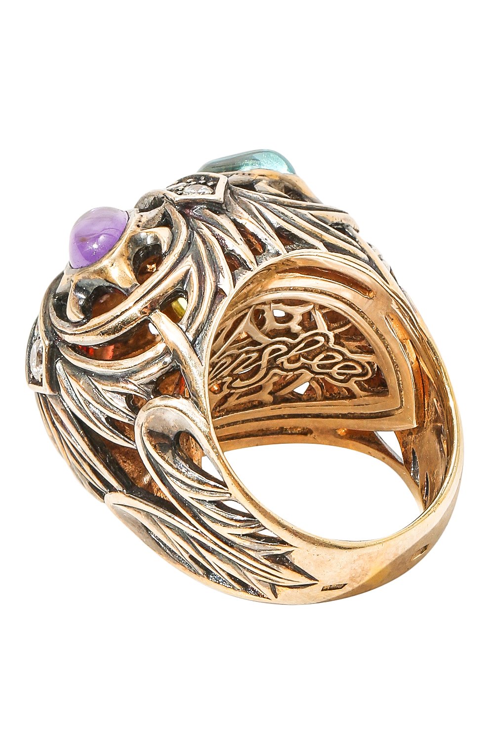 Кольцо four moons QUEENSBEE золотого цвета по цене 77000 руб., арт. 102109, фото 3 Кольцо four moons QUEENSBEE, арт. 102109, фото 3