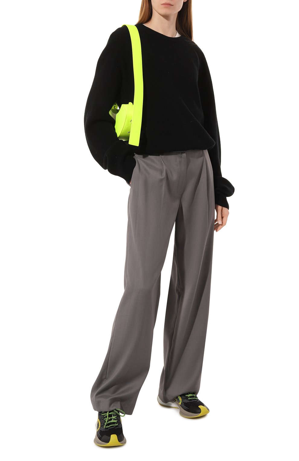 Текстильные кроссовки gucci run GUCCI, арт. 680939 USM10, фото 2