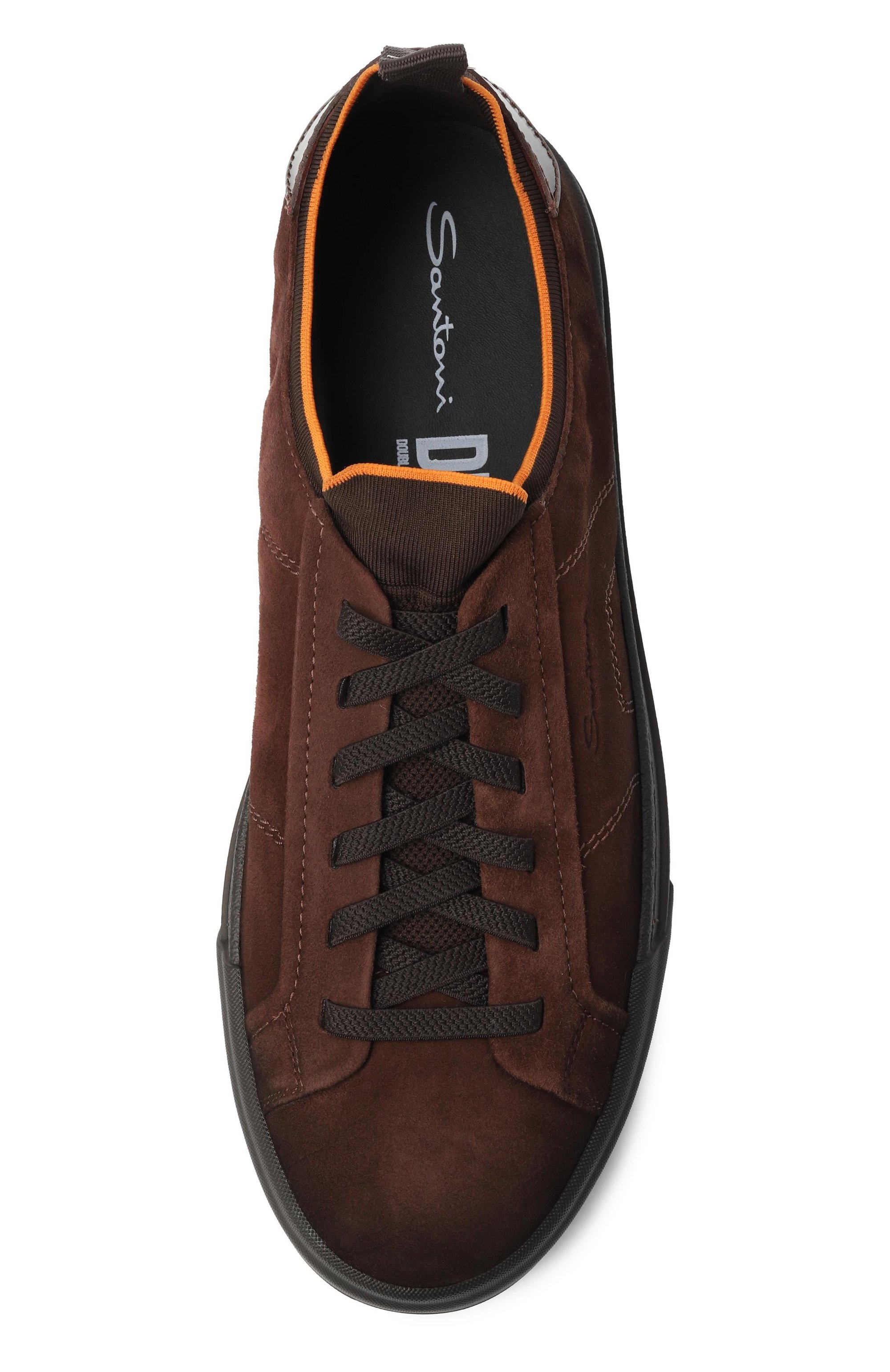 Замшевые кеды gloria SANTONI, арт. MBGG22120SM0TZIR, фото 6