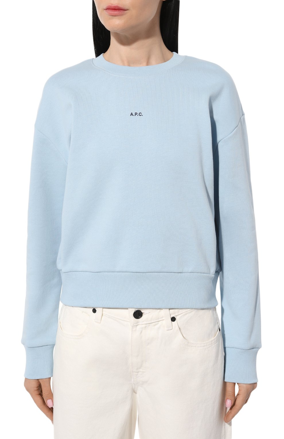 Хлопковый свитшот A.P.C., арт. C0GWQ-F27864, фото 3