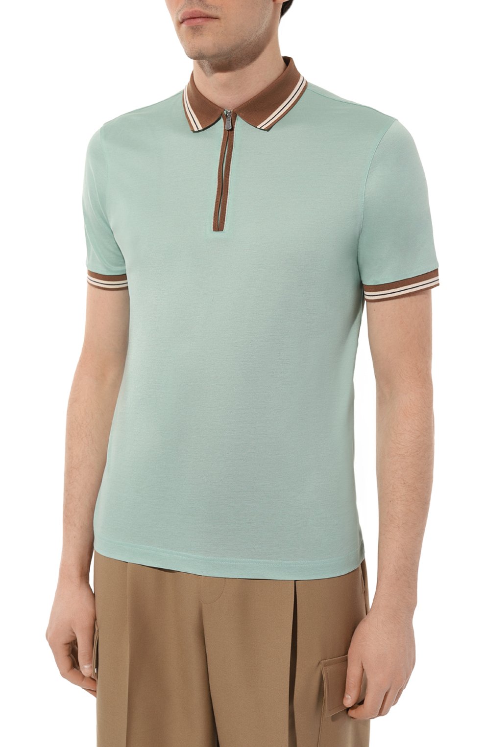 Хлопковое поло GRAN SASSO, арт. 60147/74219, фото 3