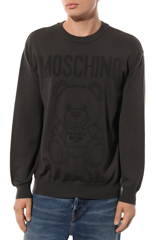 фото Шерстяной джемпер moschino