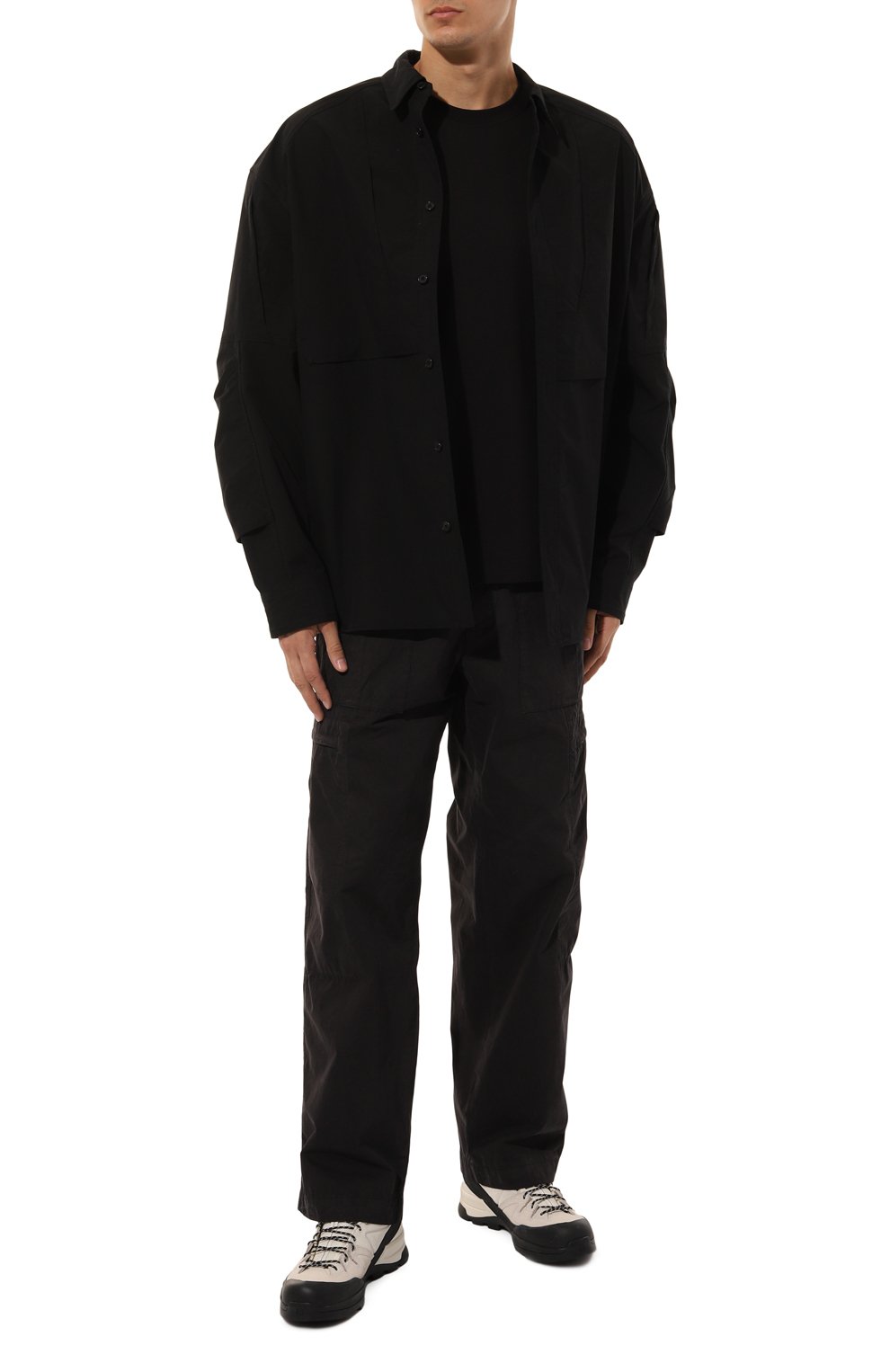 Хлопковая футболка C.P. COMPANY, арт. 17CMTS030A005100W, фото 2