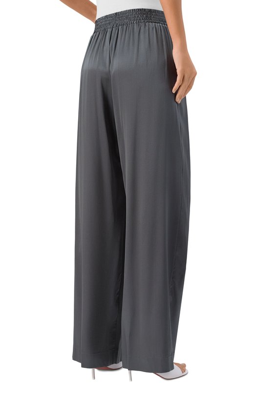 Атласные брюки Ermanno Scervino D474P605TBW Серый  D474P605TBW Фото 4