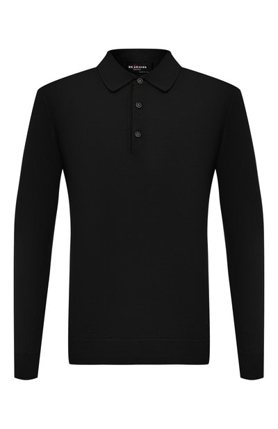 Мужская хлопковое поло KITON, арт. UMKXX35