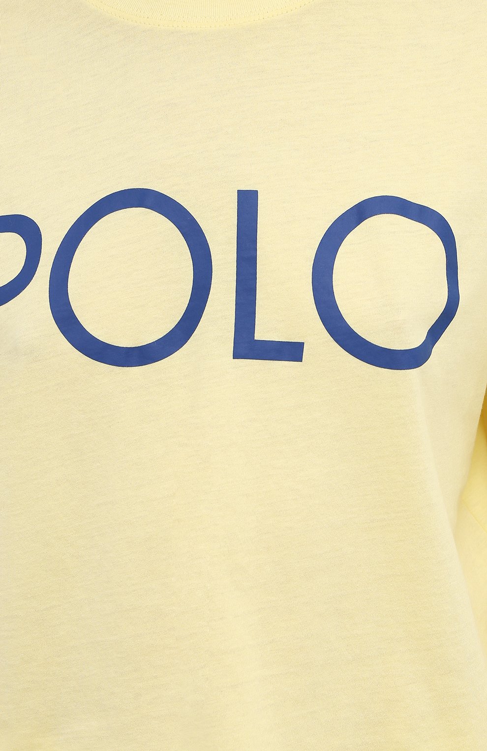 Хлопковый лонгслив POLO RALPH LAUREN желтого цвета по цене 10450 руб., арт. 211843282, фото 5 Хлопковый лонгслив POLO RALPH LAUREN, арт. 211843282, фото 5