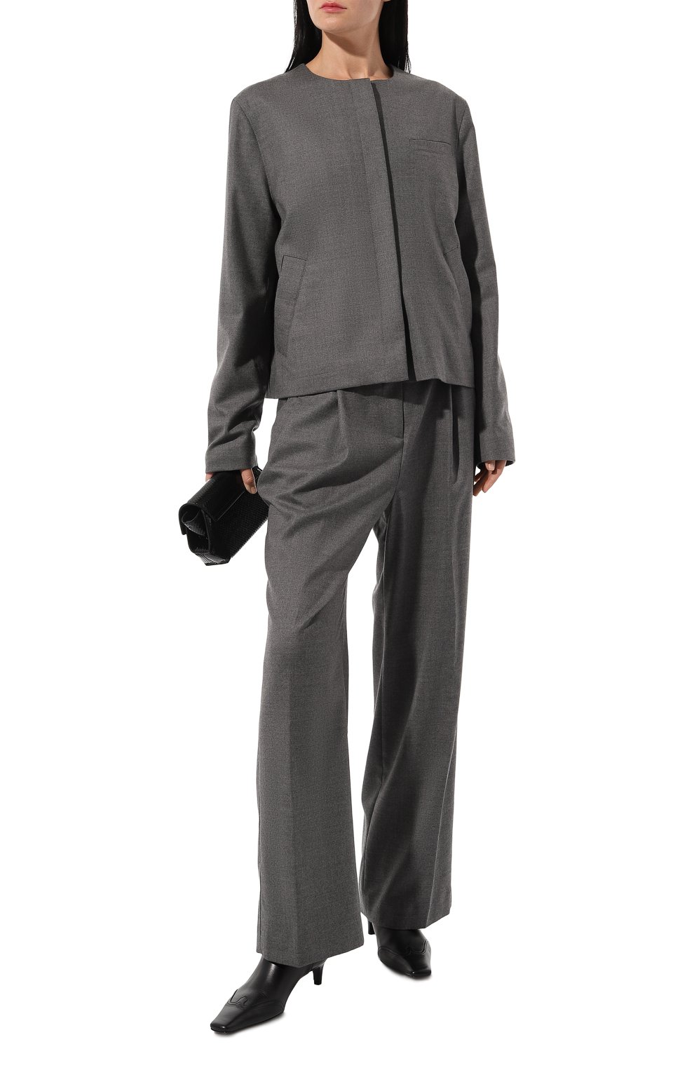 Шерстяные брюки LOULOU DE SAISON, арт. S0L0, фото 2