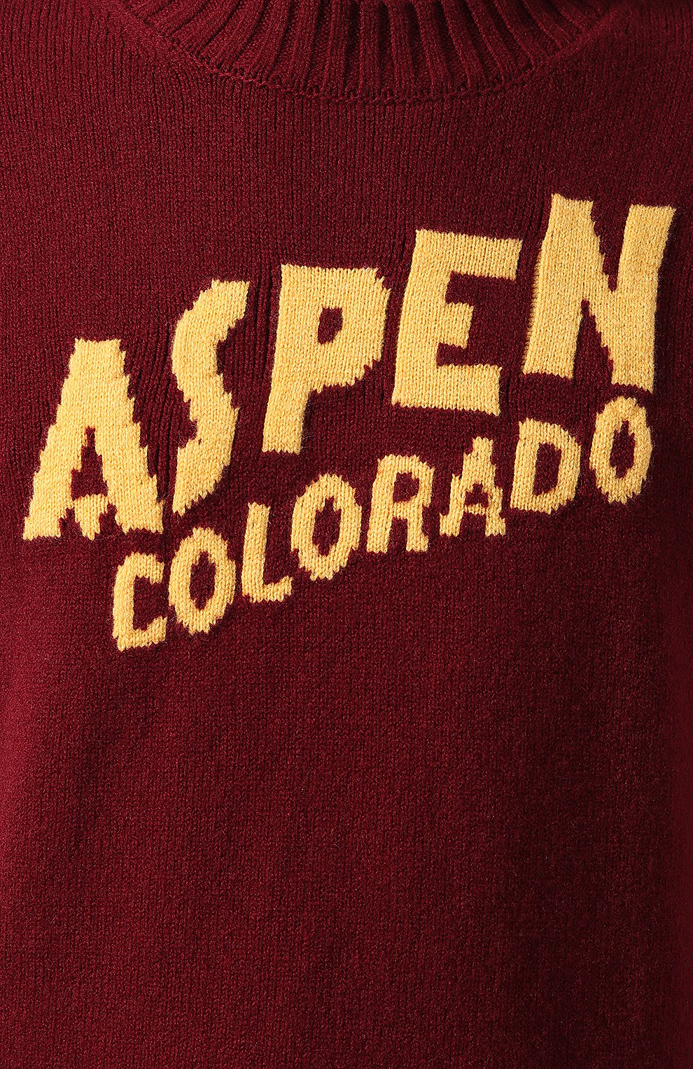 Шерстяной свитер с принтом MONCLER, арт. D2-091-90349-00-959A8, фото 5