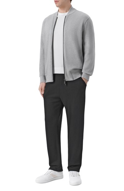 Текстильные кеды STEFANO RICCI белого цвета по цене 151500 руб., арт. UV33_G5300/TSWY, фото 2 Текстильные кеды STEFANO RICCI, арт. UV33_G5300/TSWY, фото 2