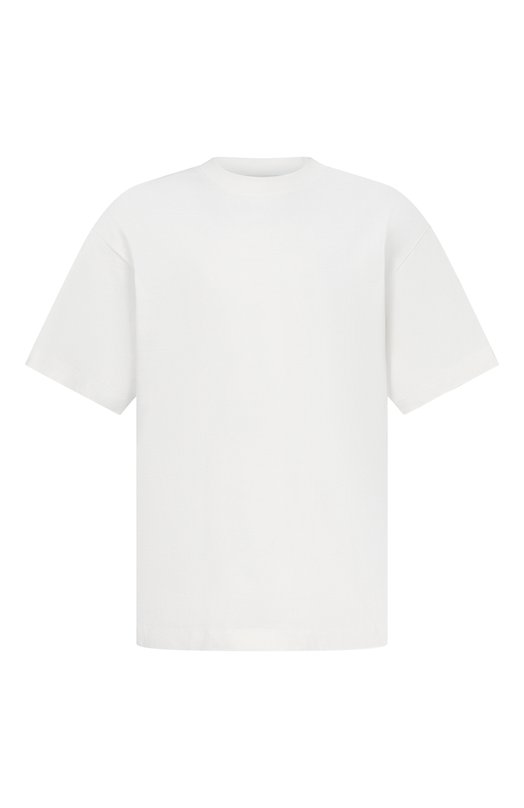 Хлопковая футболка 12 STOREEZ 136246 Кремовый 136246