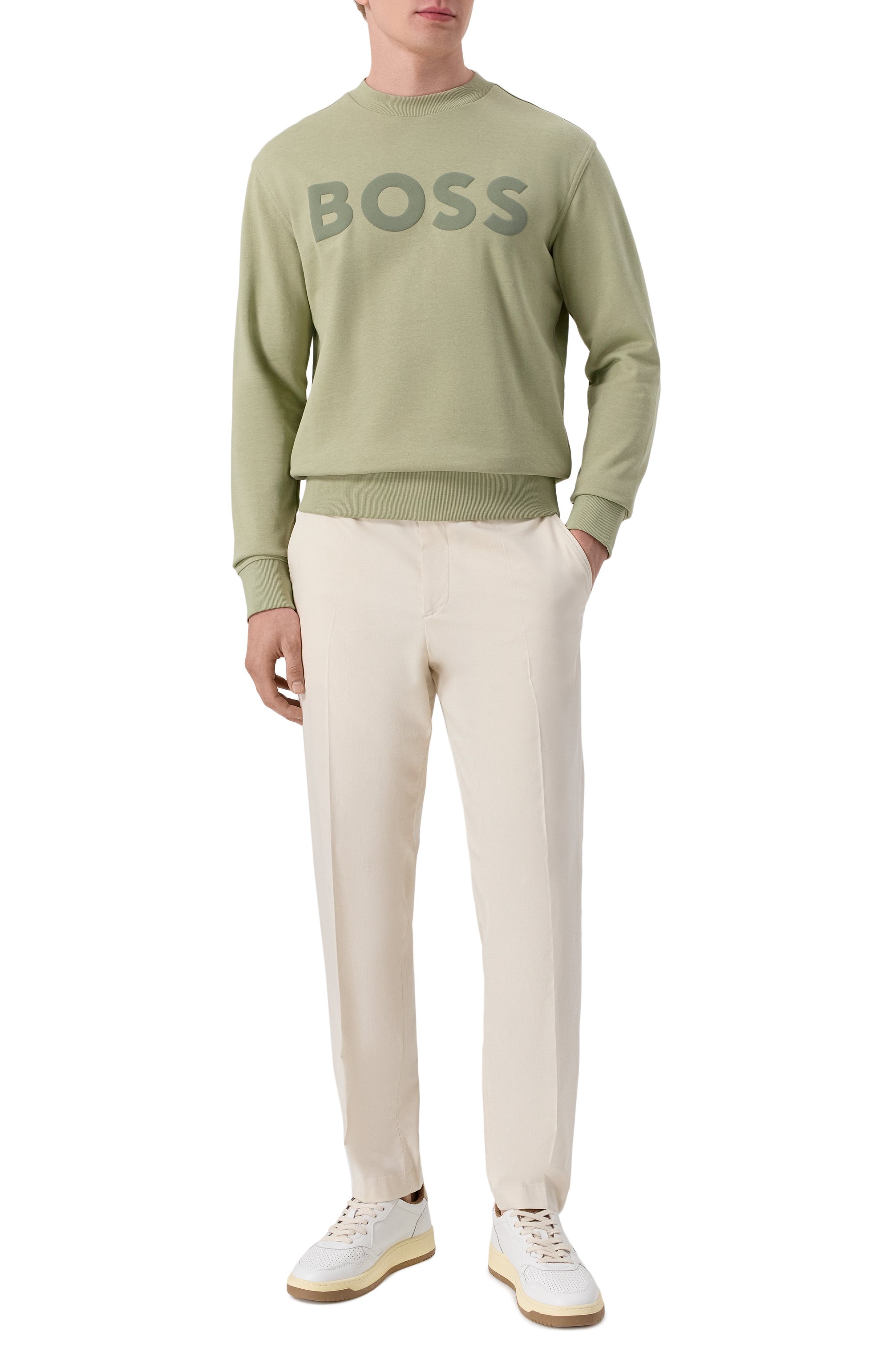 Хлопковый свитшот BOSS ORANGE, арт. 50487133, фото 2