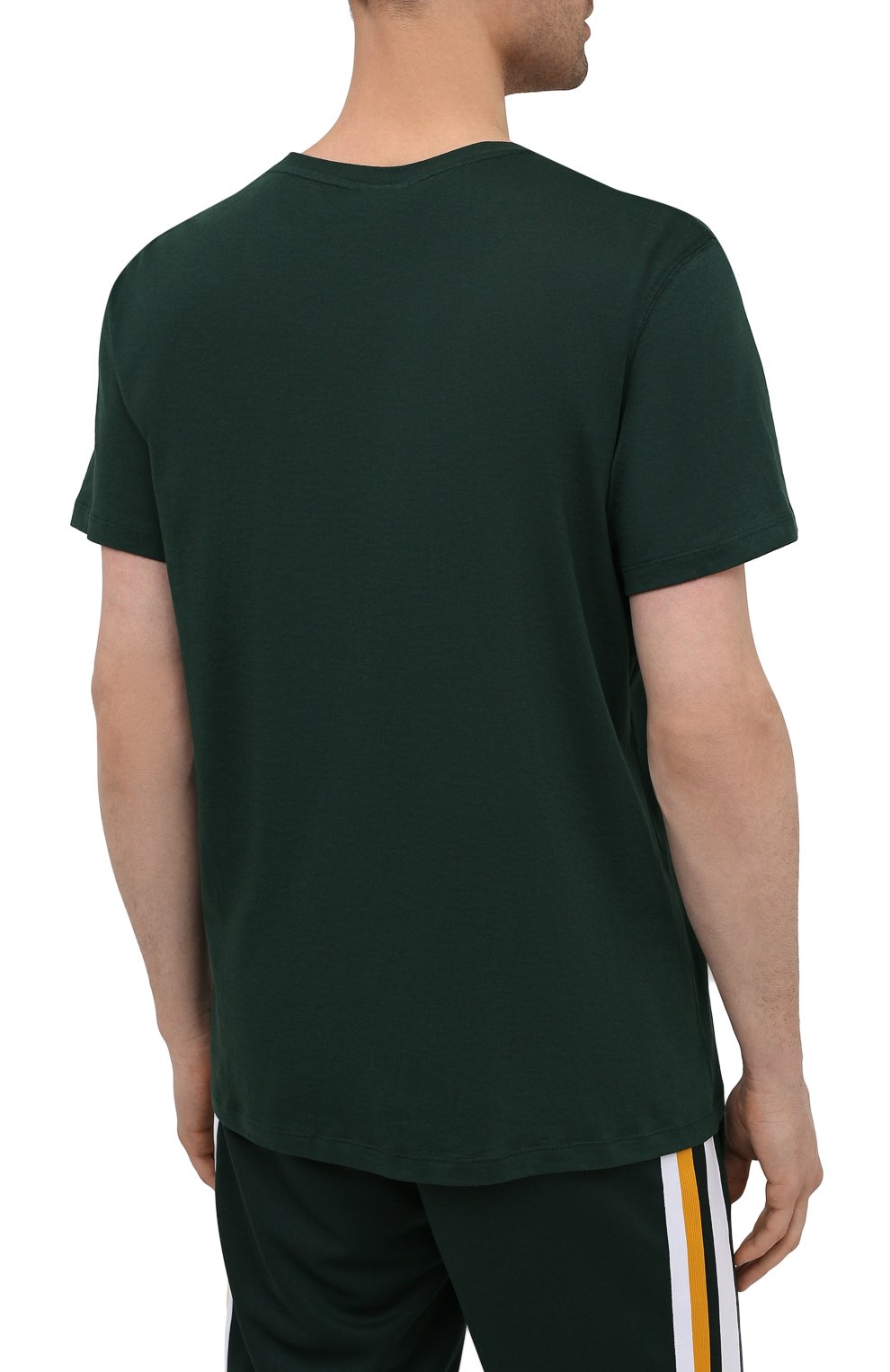 Хлопковая футболка lacoste x ricky regal LACOSTE, арт. TH1745, фото 4