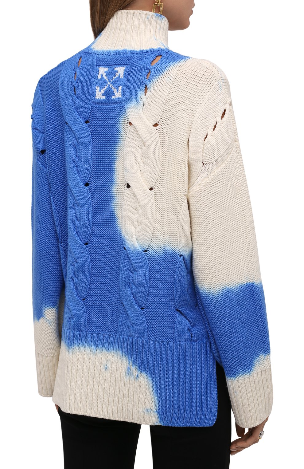 Шерстяной свитер OFF-WHITE, арт. 0WHF021F21KNI002, фото 4