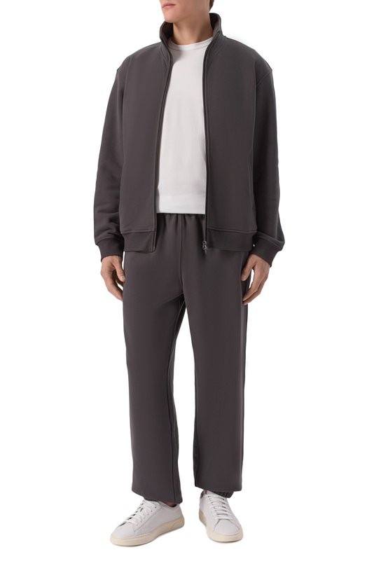 Хлопковая толстовка 12 STOREEZ 135807 Серый  135807 Фото 2