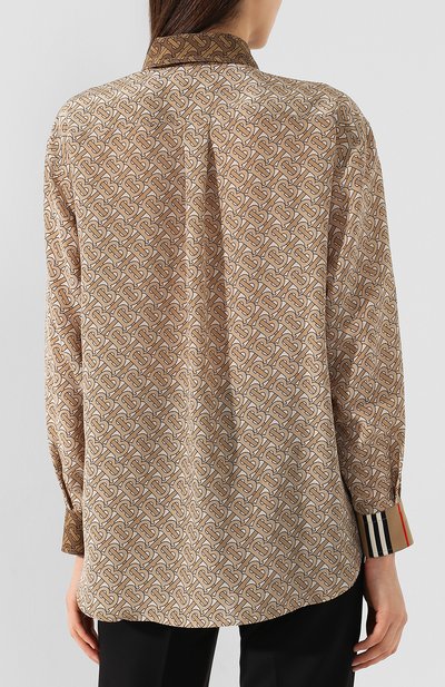 Шелковая блузка BURBERRY, арт. 4560925, фото 4