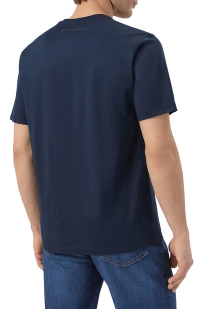 Хлопковая футболка STEFANO RICCI, арт. MNH5204300/TE0001, фото 4