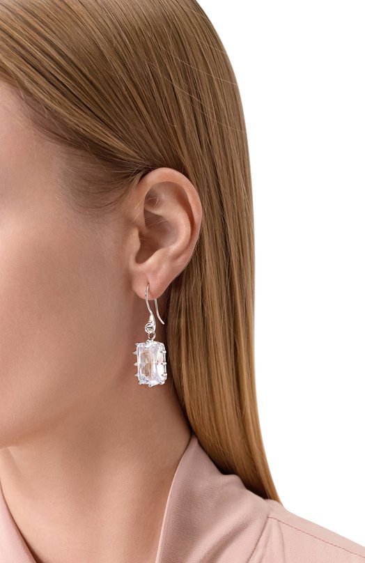 Серьги Eddie Borgo ER1051 Серебряный  ER1051 Фото 2