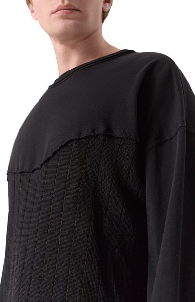 Хлопковый лонгслив ISABEL BENENATO, арт. UJ22S26, фото 5