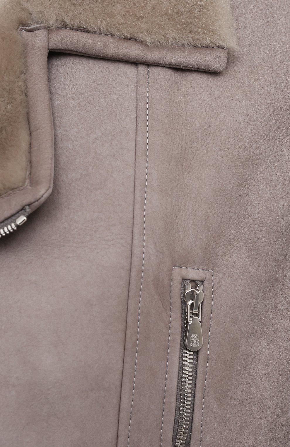 Дубленка из овчины BRUNELLO CUCINELLI, арт. MPMV01565, фото 5