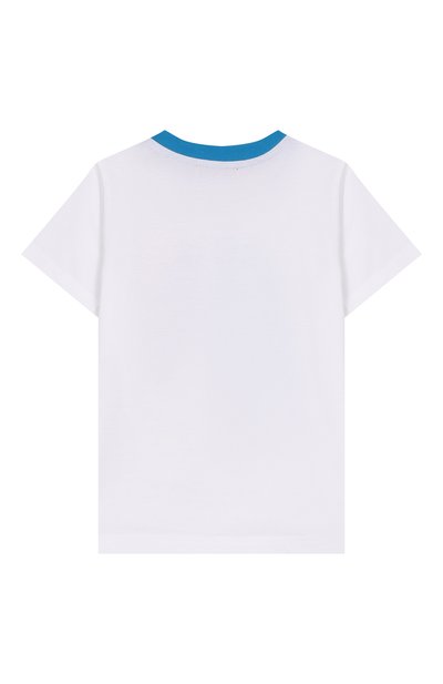 Хлопковая футболка DIESEL белого цвета по цене 4840 руб., арт. K00763/00YI9, фото 2 Хлопковая футболка DIESEL, арт. K00763/00YI9, фото 2