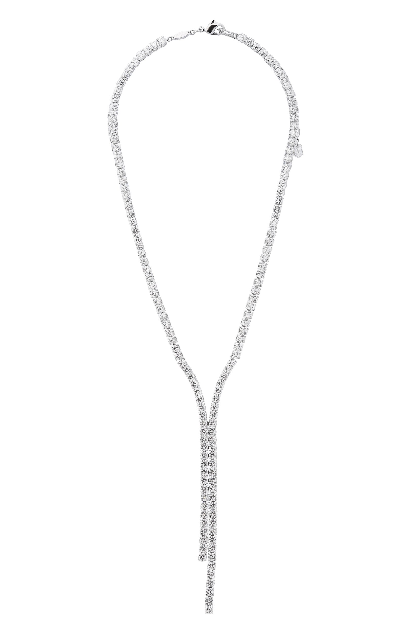 Колье matrix SWAROVSKI серебряного цвета по цене 66200 руб., арт. 5707988, фото 1 Колье matrix SWAROVSKI, арт. 5707988, фото 1