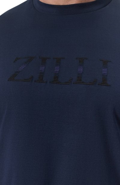 Хлопковая футболка ZILLI, арт. TSR001M0110VZSD00/54, фото 5