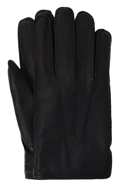 Мужские кожаные перчатки ZILLI, арт. GL007AM1005VZL000