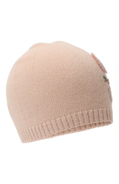 Детского шерстяная шапка IL GUFO светло-розового цвета, арт. A23E0347EM220 | Фото 1 (Материал: Текстиль, Шерсть; Материал сплава: Проставлено; Нос: Не проставлено)