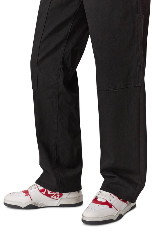 Кожаные кеды Spiker Dsquared2 SNM0428 Белый  SNM0428 Фото 3