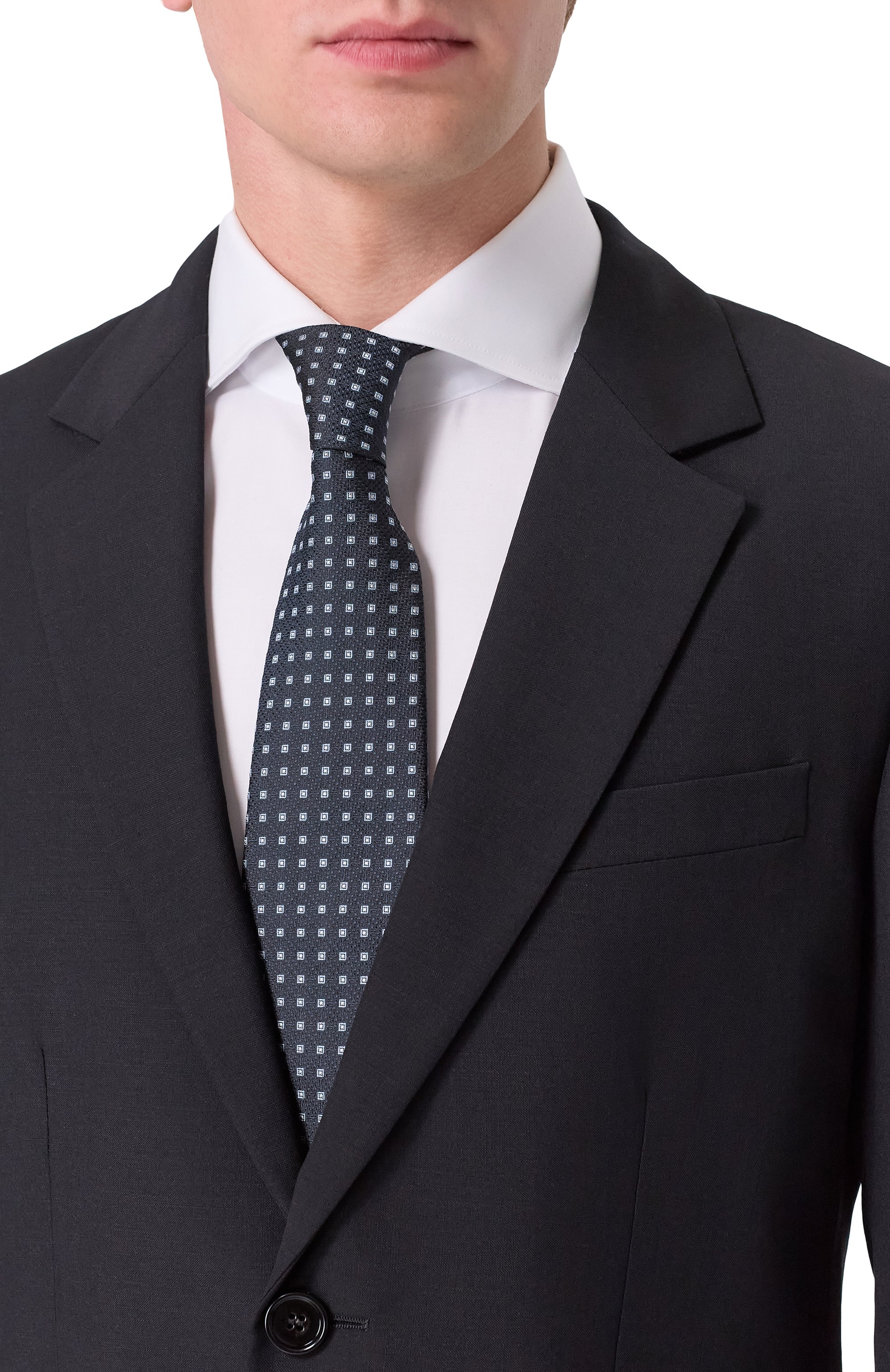 Шелковый галстук BOSS, арт. 50550505, фото 2