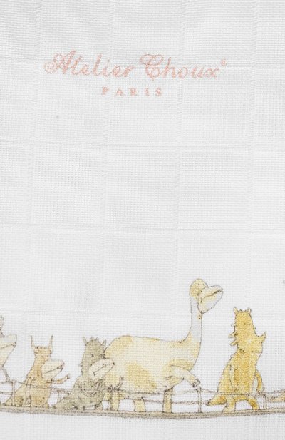 Хлопковый нагрудник ATELIER CHOUX, арт. SMALL BIB T0WER`S BRIDGE, фото 3