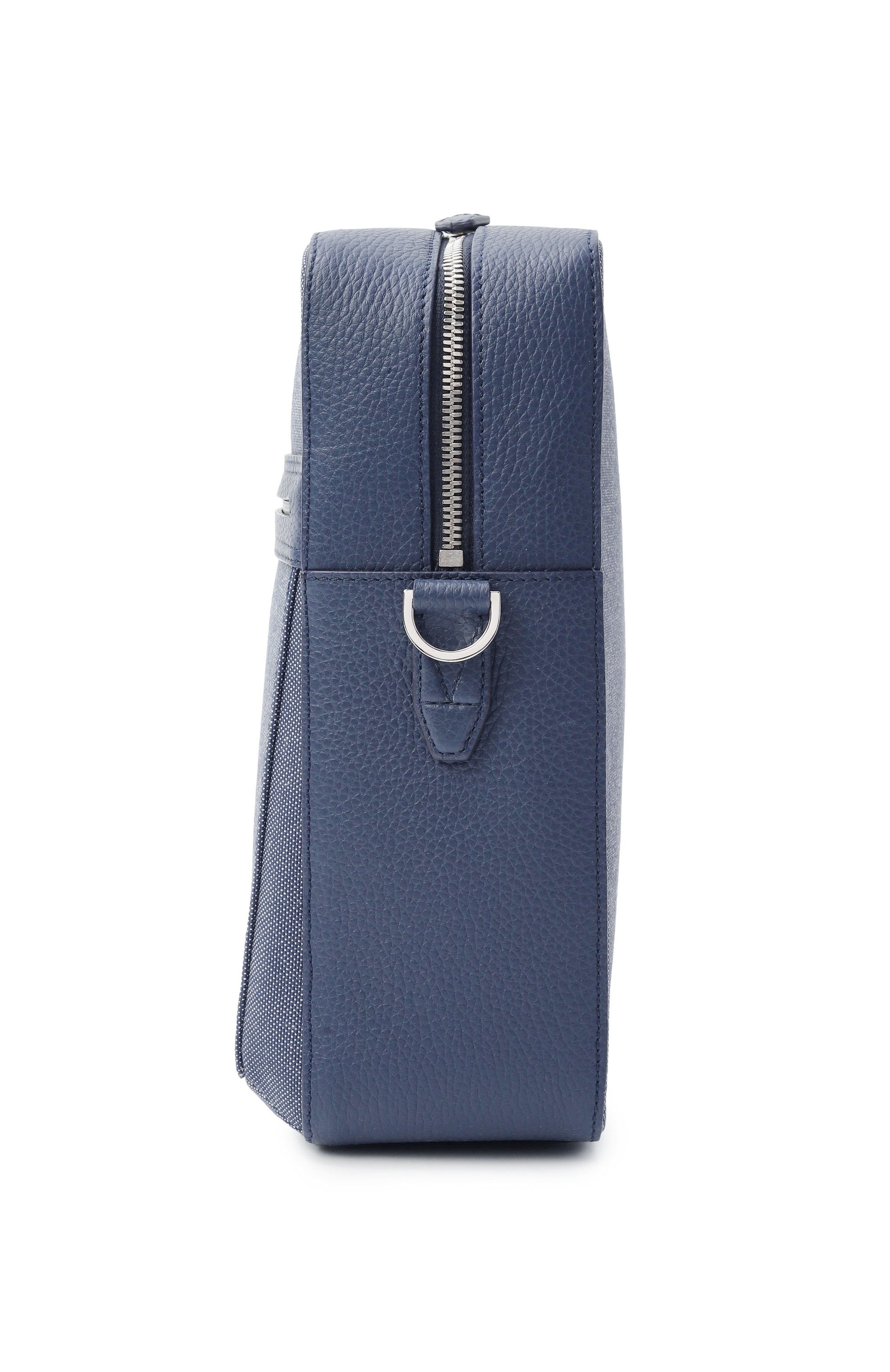 Сумка silvio medium RUBEUS MILANO, арт. CR0SSB0DY MEDIUM/CALFSKIN GRAN PRIX+CANVAS NAPAC0T, фото 4