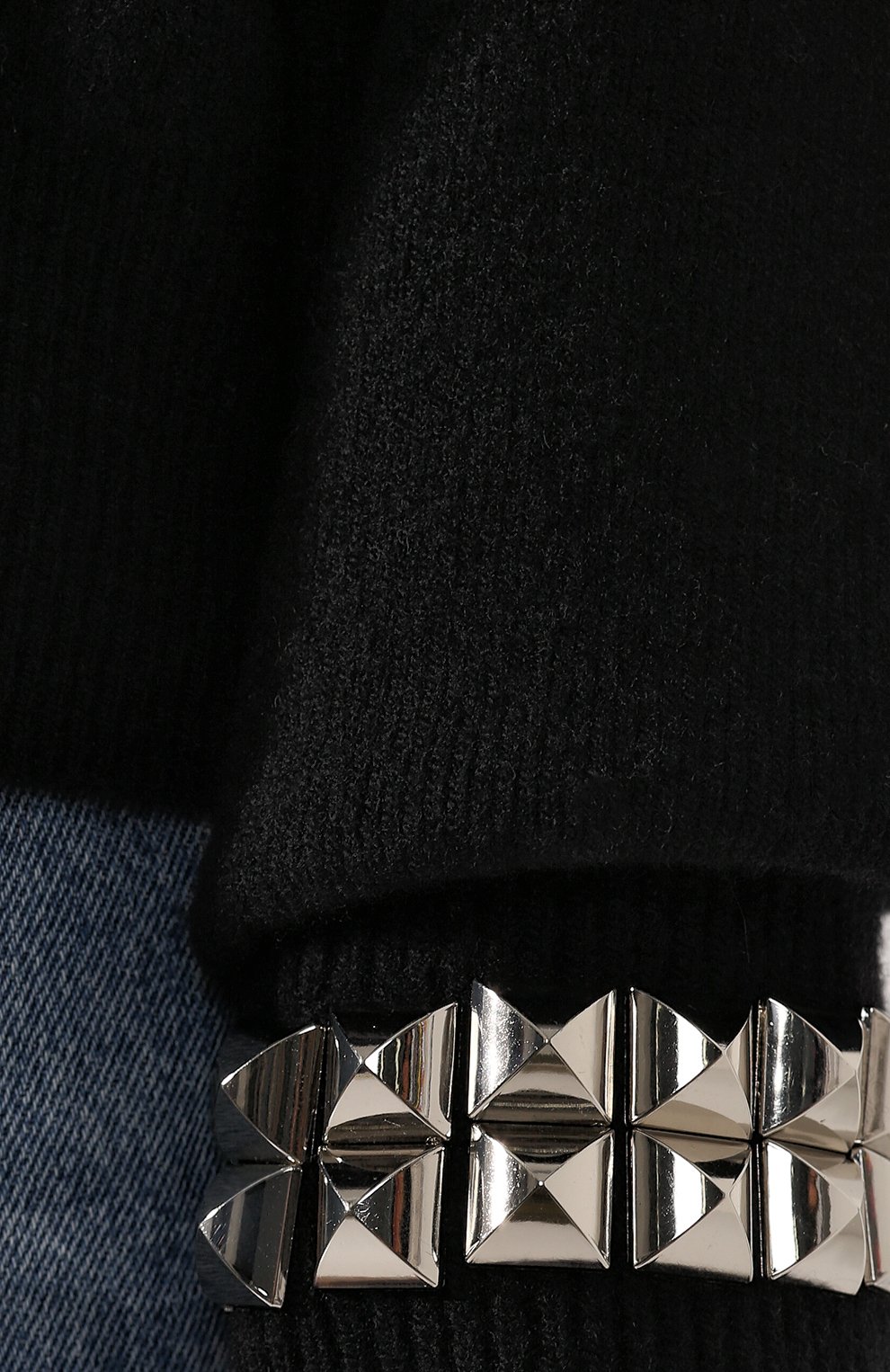 Шерстяной пуловер ALEXANDER WANG черного цвета по цене 65800 руб., арт. 1K491081Y3, фото 5 Шерстяной пуловер ALEXANDER WANG, арт. 1K491081Y3, фото 5