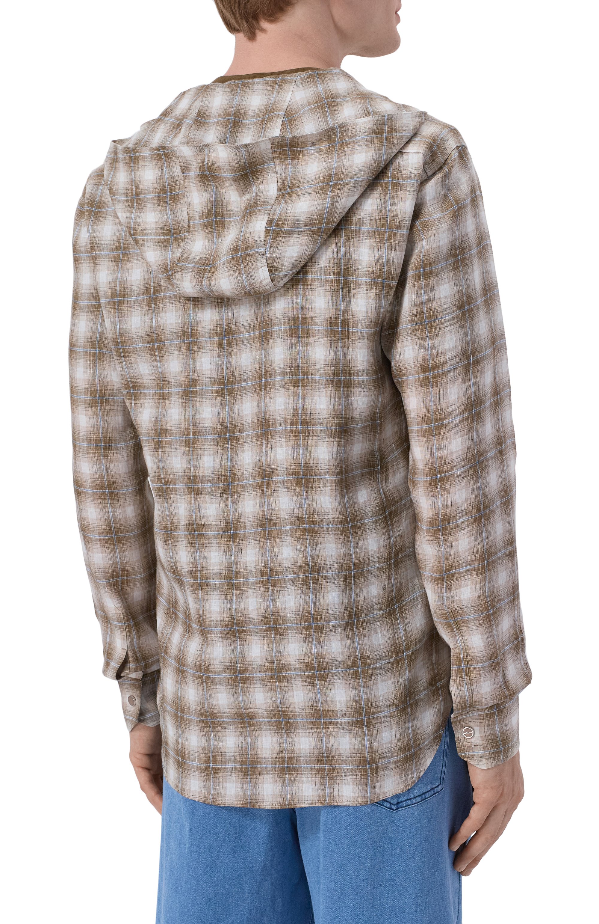 Льняная рубашка KITON, арт. UMCMARH09617, фото 4