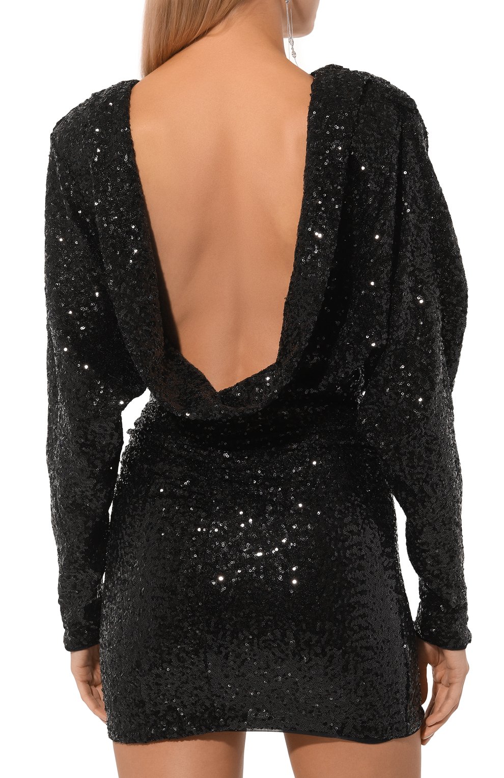 Платье с отделкой пайетками PINKO, арт. 104482/A29J, фото 4