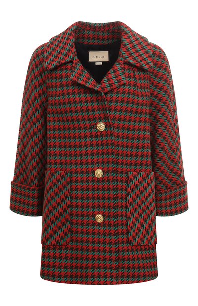 Женское шерстяное полупальто GUCCI, арт. 642954 ZAGEL