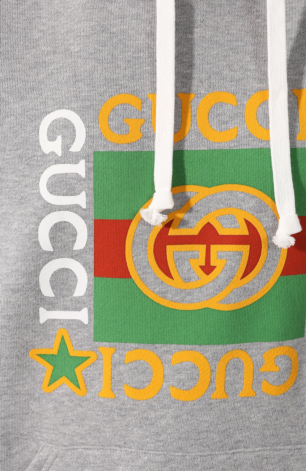 Хлопковое худи GUCCI, арт. 605154/XJCCD, фото 5