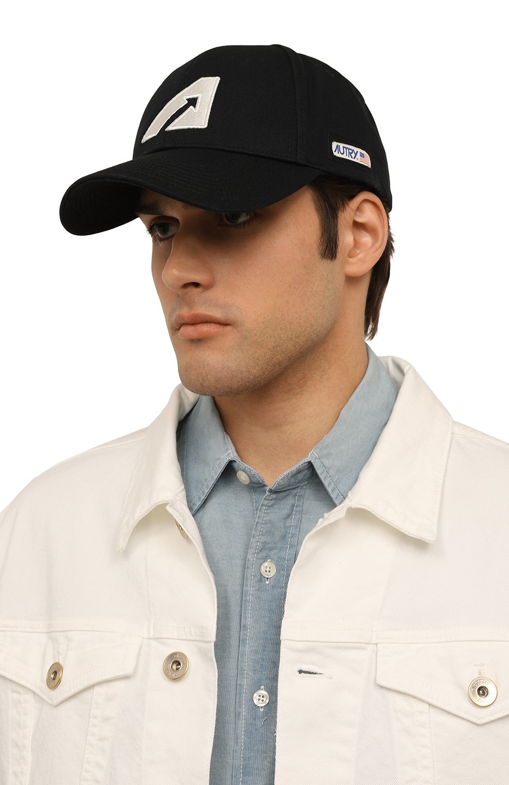 Хлопковая бейсболка AUTRY, арт. A54EACPU49BK, фото 2