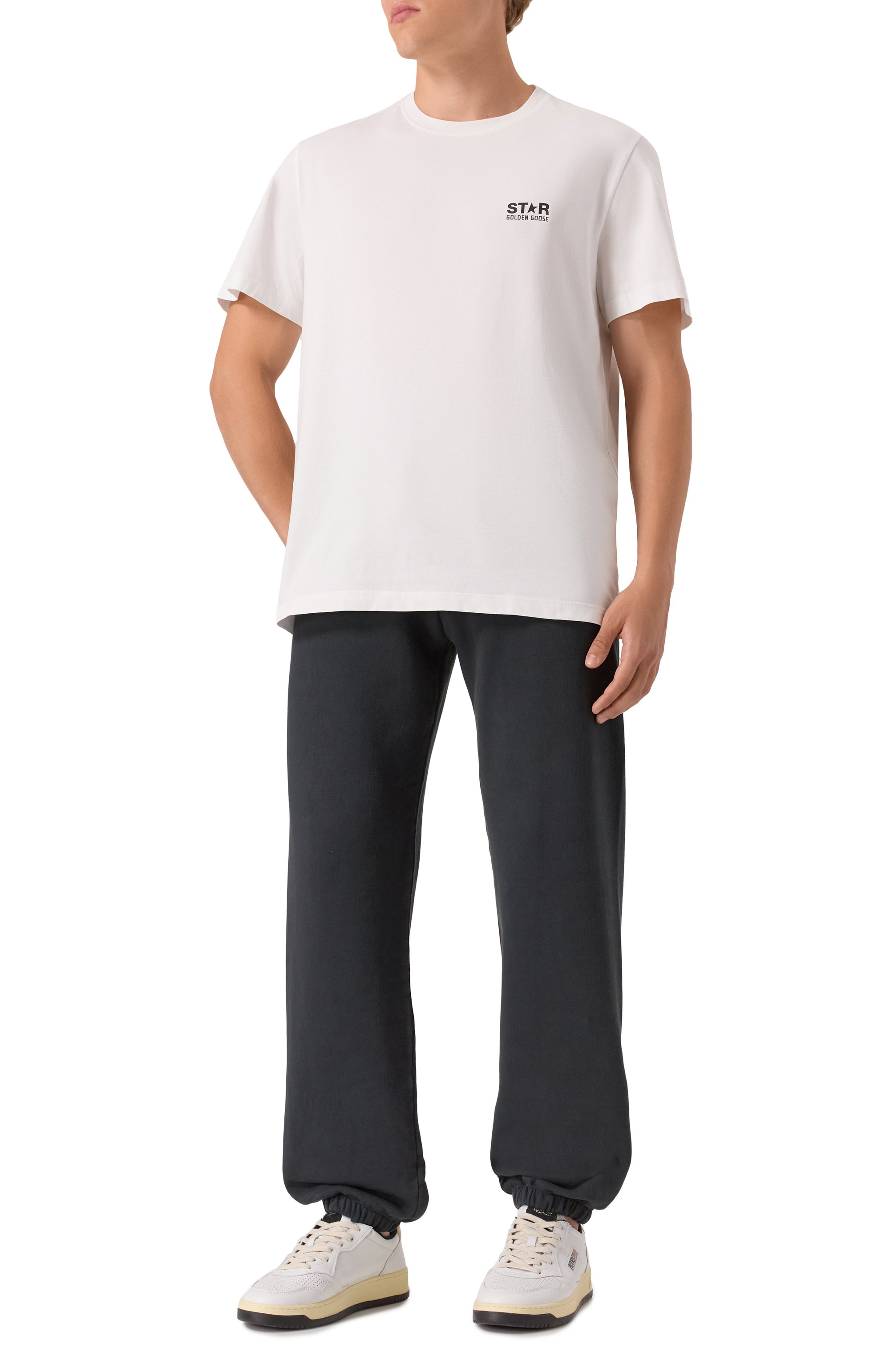 Хлопковые джоггеры GOLDEN GOOSE DELUXE BRAND, арт. GUP02205.P001895, фото 2