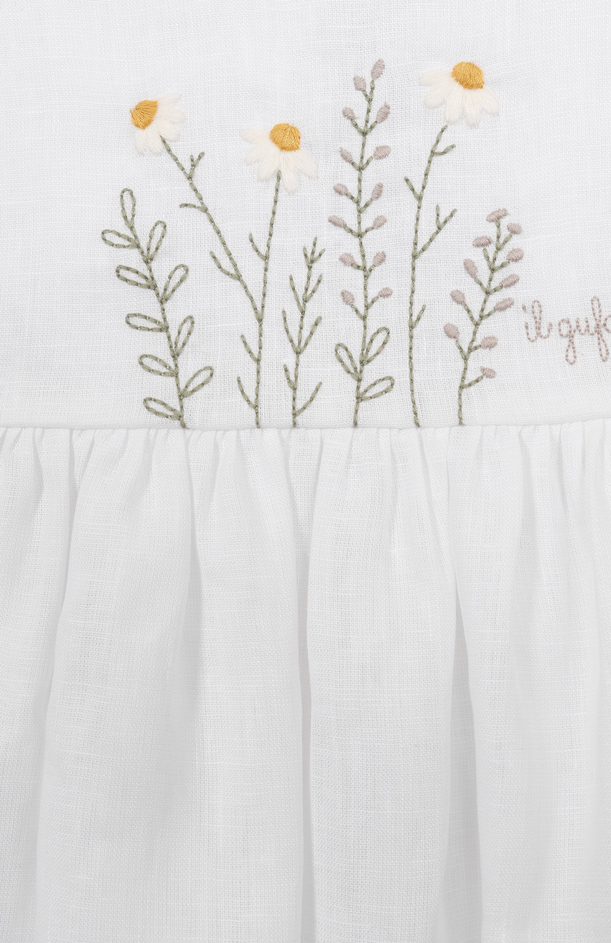 Комплект из платья и шорт IL GUFO, арт. P25VM788L0002/12M-18M, фото 6