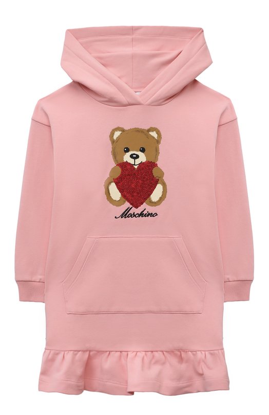 

Хлопковое платье Moschino, Чёрный