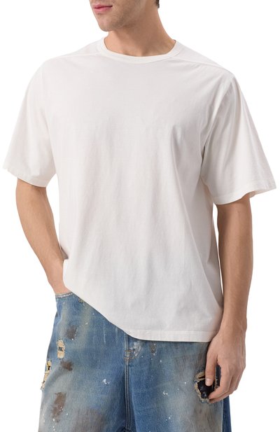 Хлопковая футболка RICK OWENS, арт. RU01E5232/JA, фото 3