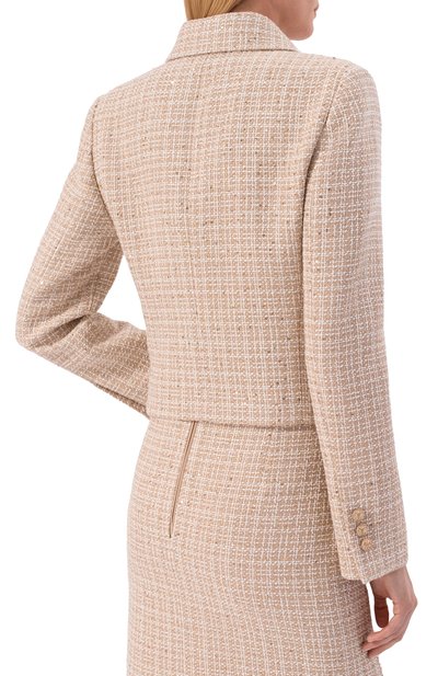 Твидовый жакет ELIE SAAB, арт. J0140NR26/TW008, фото 4