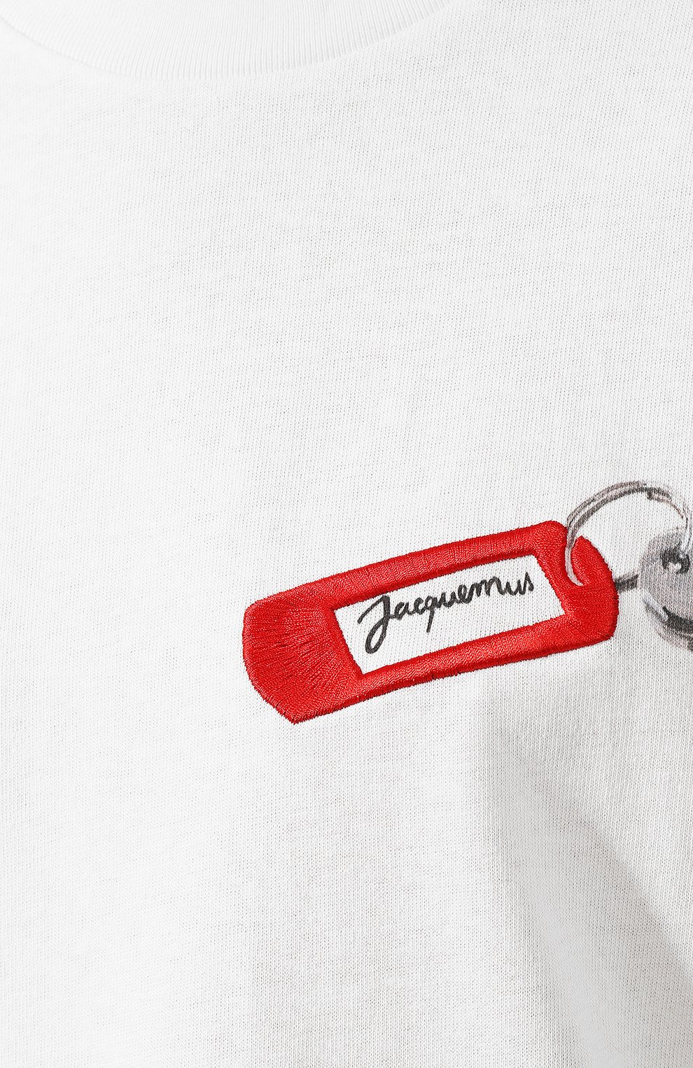 Хлопковая футболка JACQUEMUS, арт. 194JS07/18110, фото 5