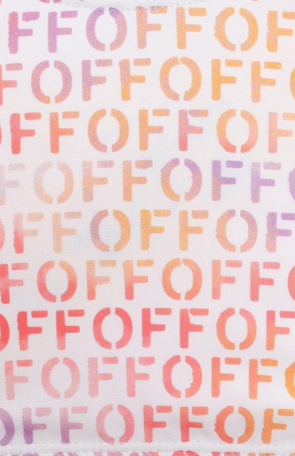 Раздельный купальник OFF-WHITE разноцветного цвета по цене 15950 руб., арт. 0GFA014S24JER001/4-10, фото 3 Раздельный купальник OFF-WHITE, арт. 0GFA014S24JER001/4-10, фото 3