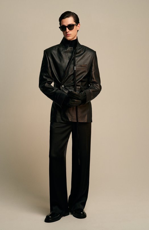 Брюки Ann Demeulemeester B0013144/FA647 Чёрный  B0013144/FA647 Фото 6