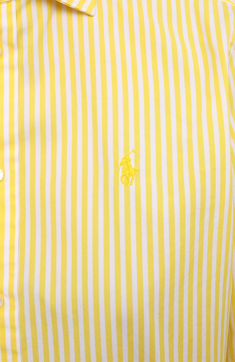 Хлопковая рубашка POLO RALPH LAUREN желтого цвета по цене 13950 руб., арт. 211784161, фото 5 Хлопковая рубашка POLO RALPH LAUREN, арт. 211784161, фото 5