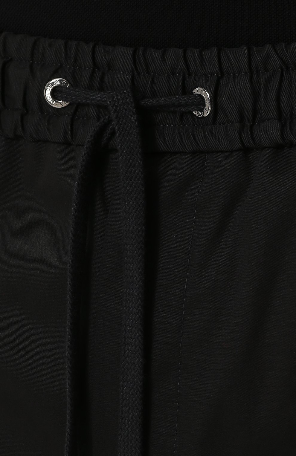 Хлопковые брюки DOLCE & GABBANA черного цвета по цене 64500 руб., арт. GYACET/FUFIS, фото 5 Хлопковые брюки DOLCE & GABBANA, арт. GYACET/FUFIS, фото 5