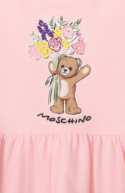 Хлопковое платье MOSCHINO, арт. HDV0HQ/LFA06_001, фото 3
